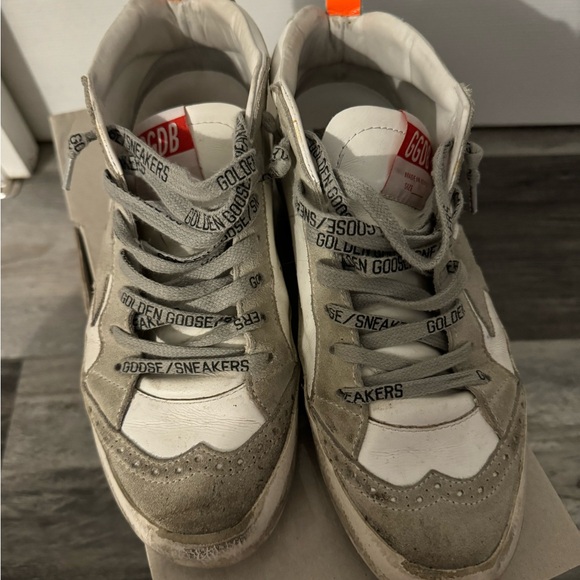 White Golden Goose Mid Star Size 6 - Picture 5 of 10